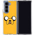 Adult Swim Adventure Time Jake The Dog Galaxy Z Fold5 5G Clear Case